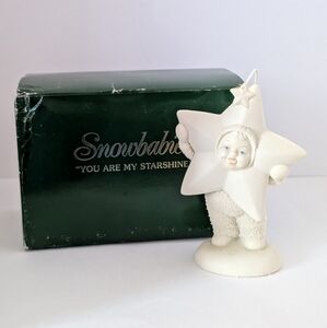 Department 56 Snowbabies You Are My Starshine Vintage Figurine